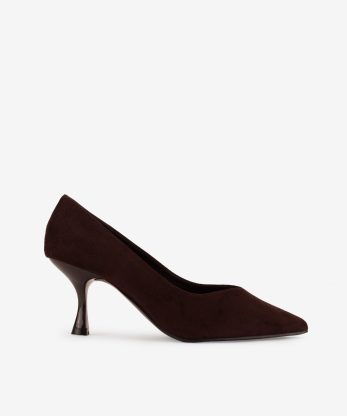 SAPATO PUMP ACAMURÇADO DE SALTO