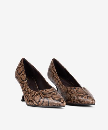 Alternative view of SAPATO PUMP ESTAMPADO DE SALTO