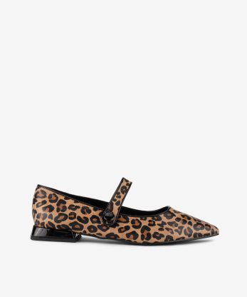 SAPATO MARY JANE ESTAMPADO - LEOPARDO, 38