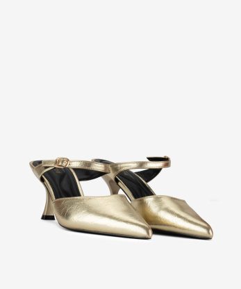 Alternative view of SAPATO PUMP MULE METALIZADO