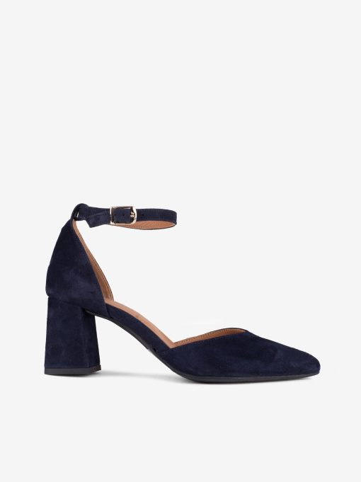 SAPATO PUMP EM PELE CAMURÇA