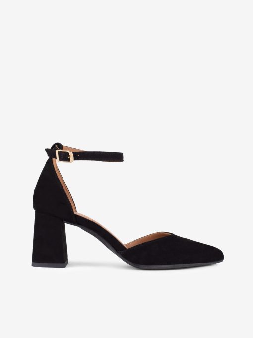 SAPATO PUMP EM PELE CAMURÇA - Image 3