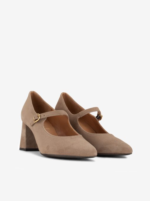 SAPATO PUMP MARY JANE EM CAMURÇA - Image 2