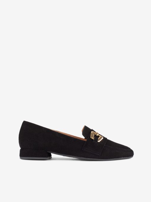 SAPATO LOAFER EM PELE CAMURÇA ANTE
