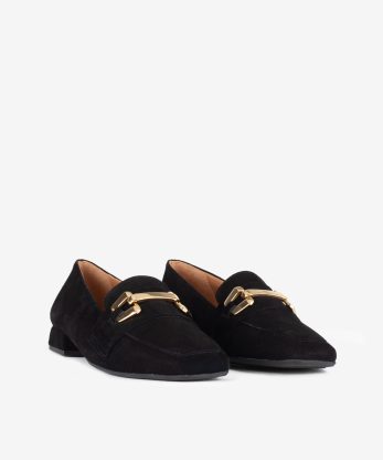 Alternative view of SAPATO LOAFER EM PELE CAMURÇA ANTE