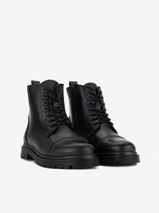 BOTA EM PELE ESTILO MILITAR - Image 4