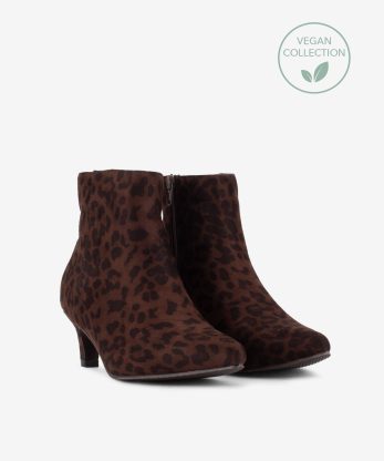 Alternative view of BOTIM DE SALTO ESTAMPADO LEOPARDO