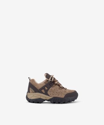 SAPATO HILL CASUAL EM CROUTE CAMURÇA COMBINADO DE ATACADOR COM SOLA TREK