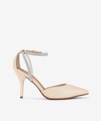 SAPATO PUMP ABERTO DE SALTO
