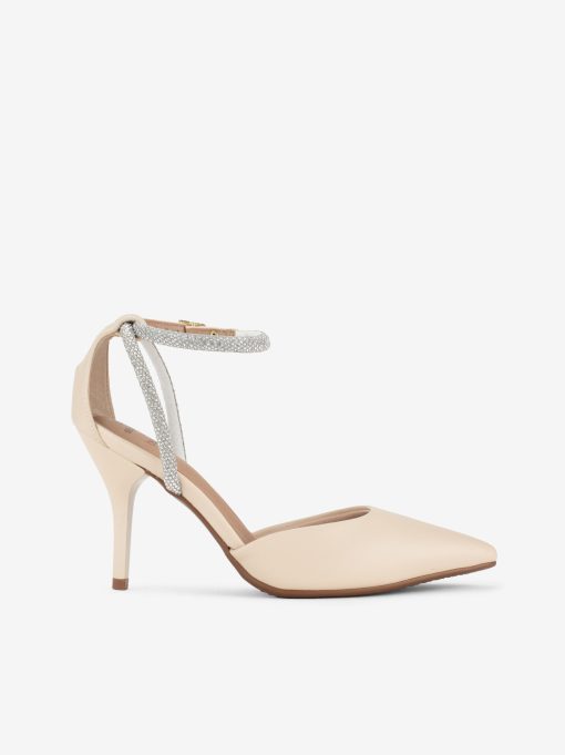 SAPATO PUMP ABERTO DE SALTO