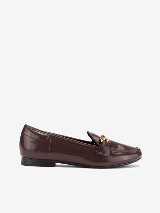 SAPATO MOCASSIM EM NAPA VERNIZ