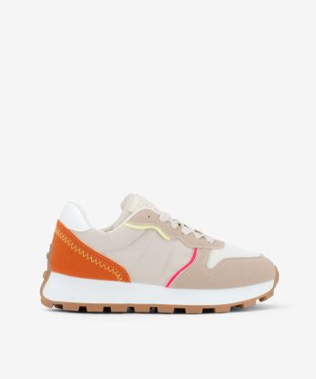 SAPATILHA MULTIPEÇA COMBINADA DE ATACADOR COM SOLA ESTILO RETRO RUNNING