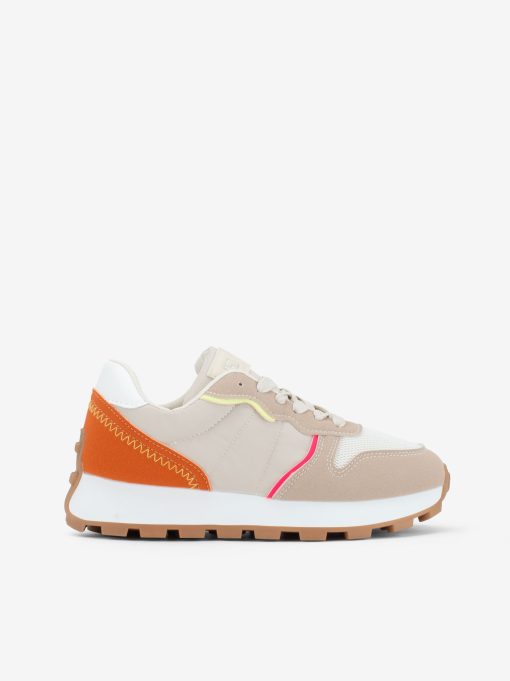 SAPATILHA MULTIPEÇA COMBINADA DE ATACADOR COM SOLA ESTILO RETRO RUNNING