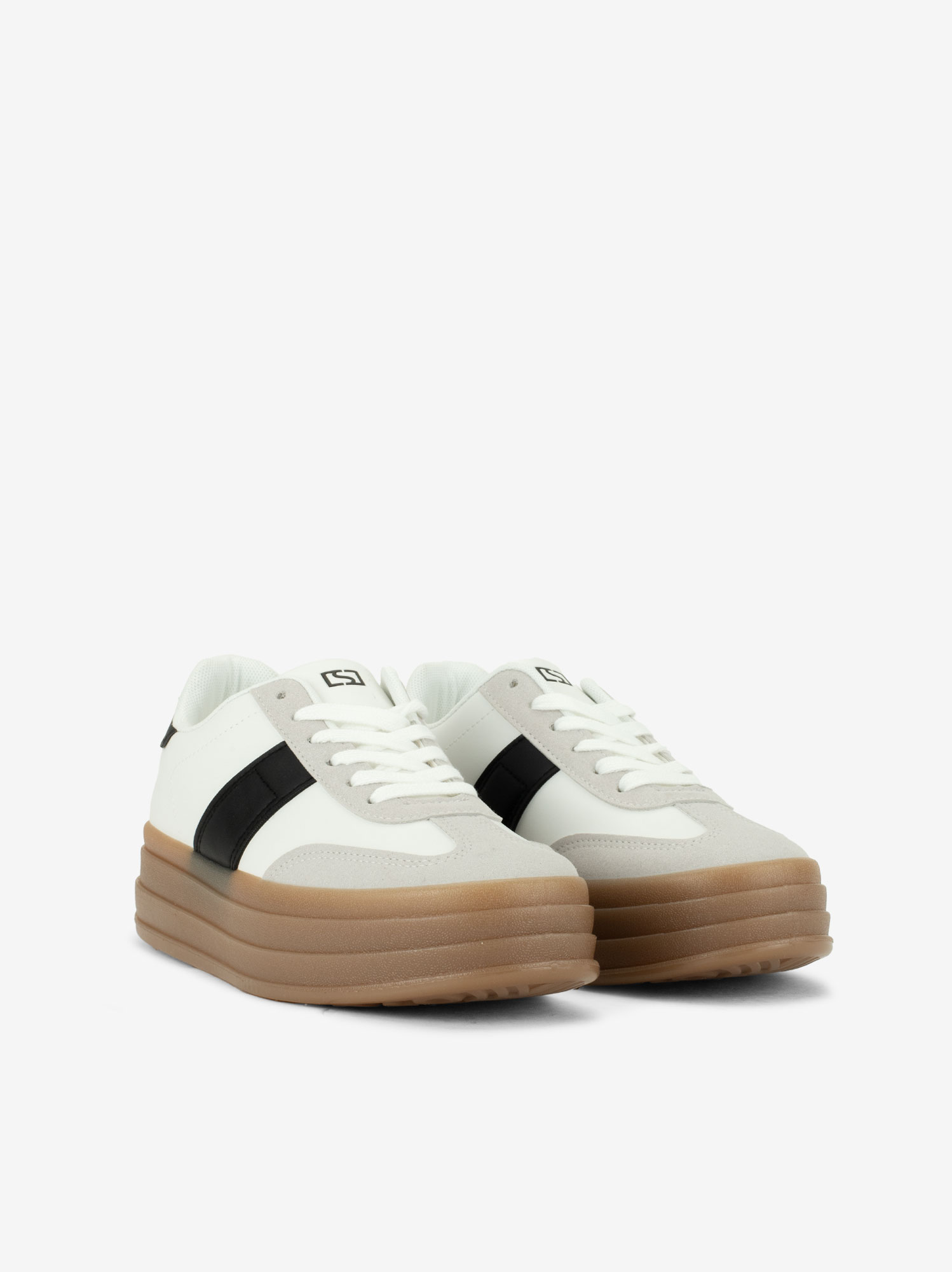 TÉNIS COMBINADO DE ATACADOR COM CUPSOLE GUM PLATAFORMA - Image 2