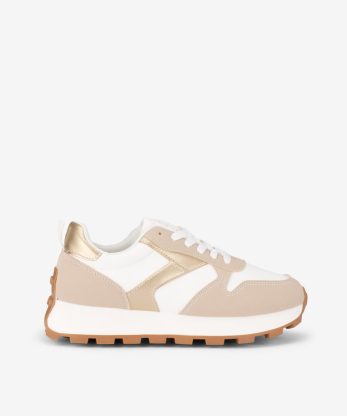 SAPATILHA MULTIPEÇA COMBINADA DE ATACADOR COM SOLA ESTILO RETRO RUNNING