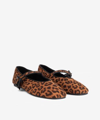 Alternative view of SABRINA MARY JANE COM FIVELA ESTAMPADA LEOPARDO