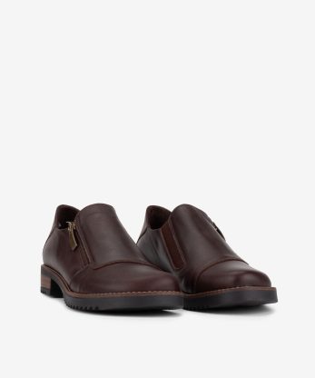 Alternative view of SAPATO SLIP ON EM PELE