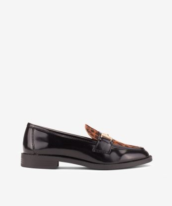 SAPATO LOAFER POLIDO COMBINADO