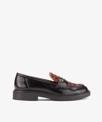 SAPATO LOAFER POLIDO COMBINADO