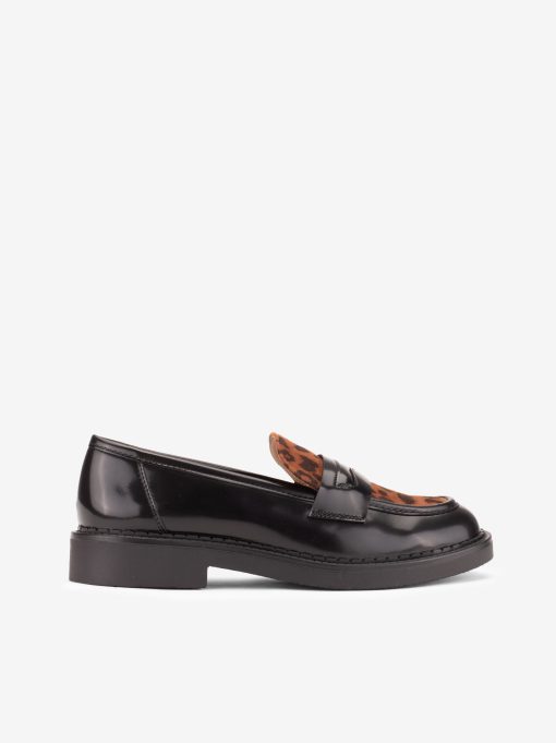 SAPATO LOAFER POLIDO COMBINADO