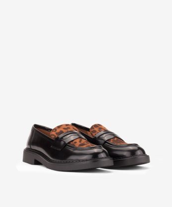 Alternative view of SAPATO LOAFER POLIDO COMBINADO