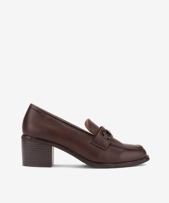 SAPATO LOAFER DE TACÃO