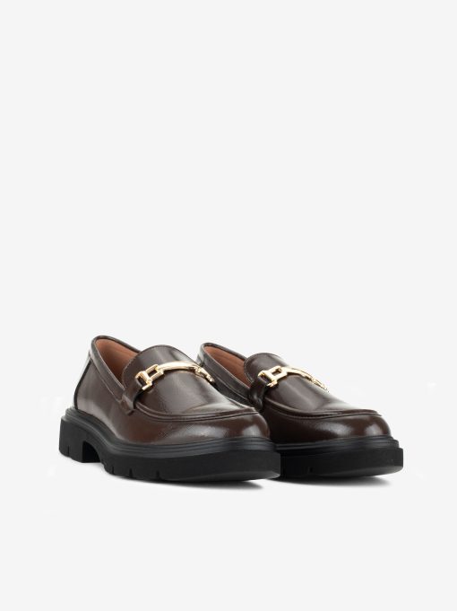 SAPATO LOAFER COM APLICAÇÃO METÁLICA EM SOLA DE RASTO - Image 2