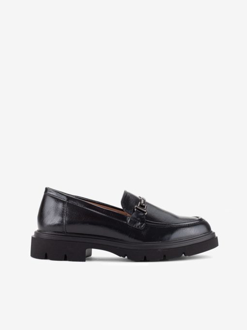 SAPATO LOAFER COM APLICAÇÃO METÁLICA EM SOLA DE RASTO - Image 3