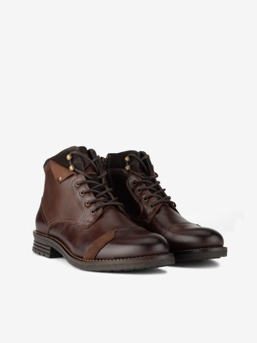 BOTA ESTILO MILITAR EM PELE - Image 2