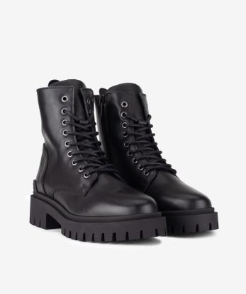 Alternative view of BOTIM ESTILO MILITAR EM PELE