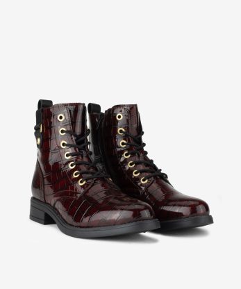 Alternative view of BOTIM ESTAMPADO CROCO
