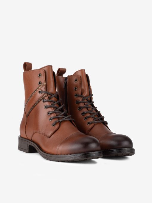 BOTA ESTILO MILITAR EM PELE - Image 2