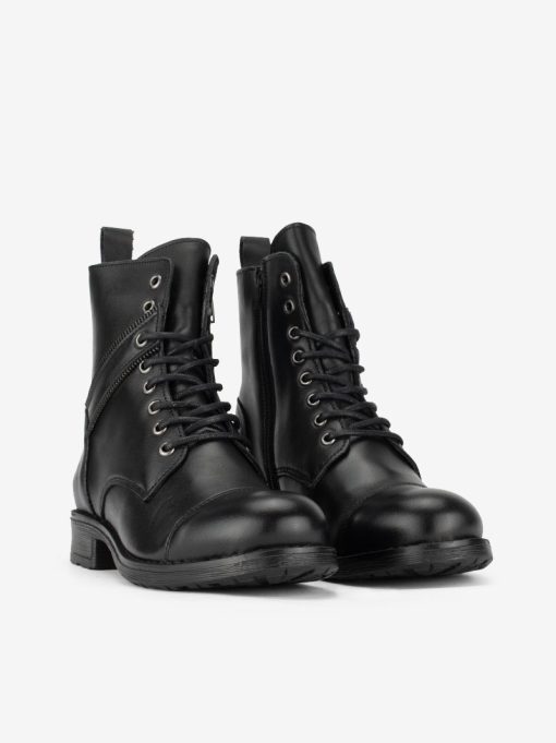 BOTA ESTILO MILITAR EM PELE - Image 4
