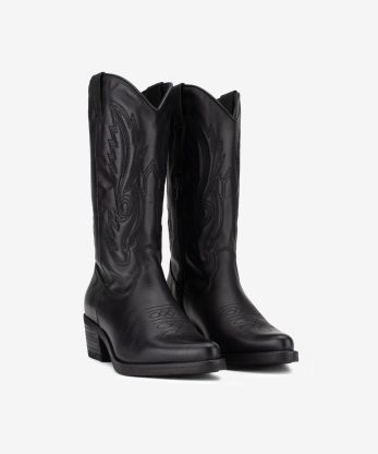 Alternative view of BOTA TEXANA EM PELE