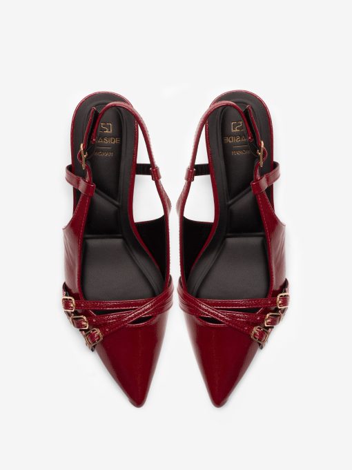 SAPATO PUMP SLING BACK EM VERNIZ - Image 3