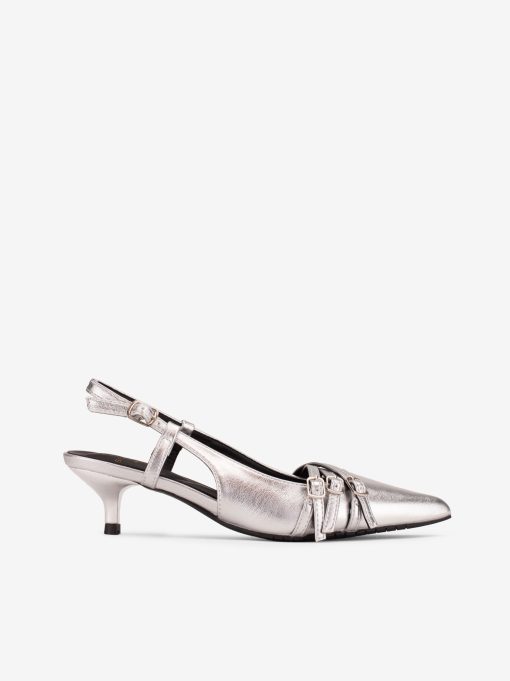 SAPATO PUMP SLING BACK EM VERNIZ - Image 4