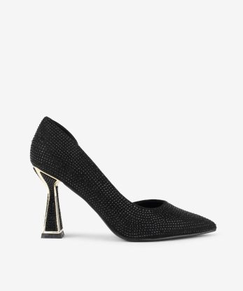 SAPATO PUMP COM CRISTAIS