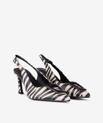 Alternative view of SAPATO PUMP SLING BACK ESTAMPADO