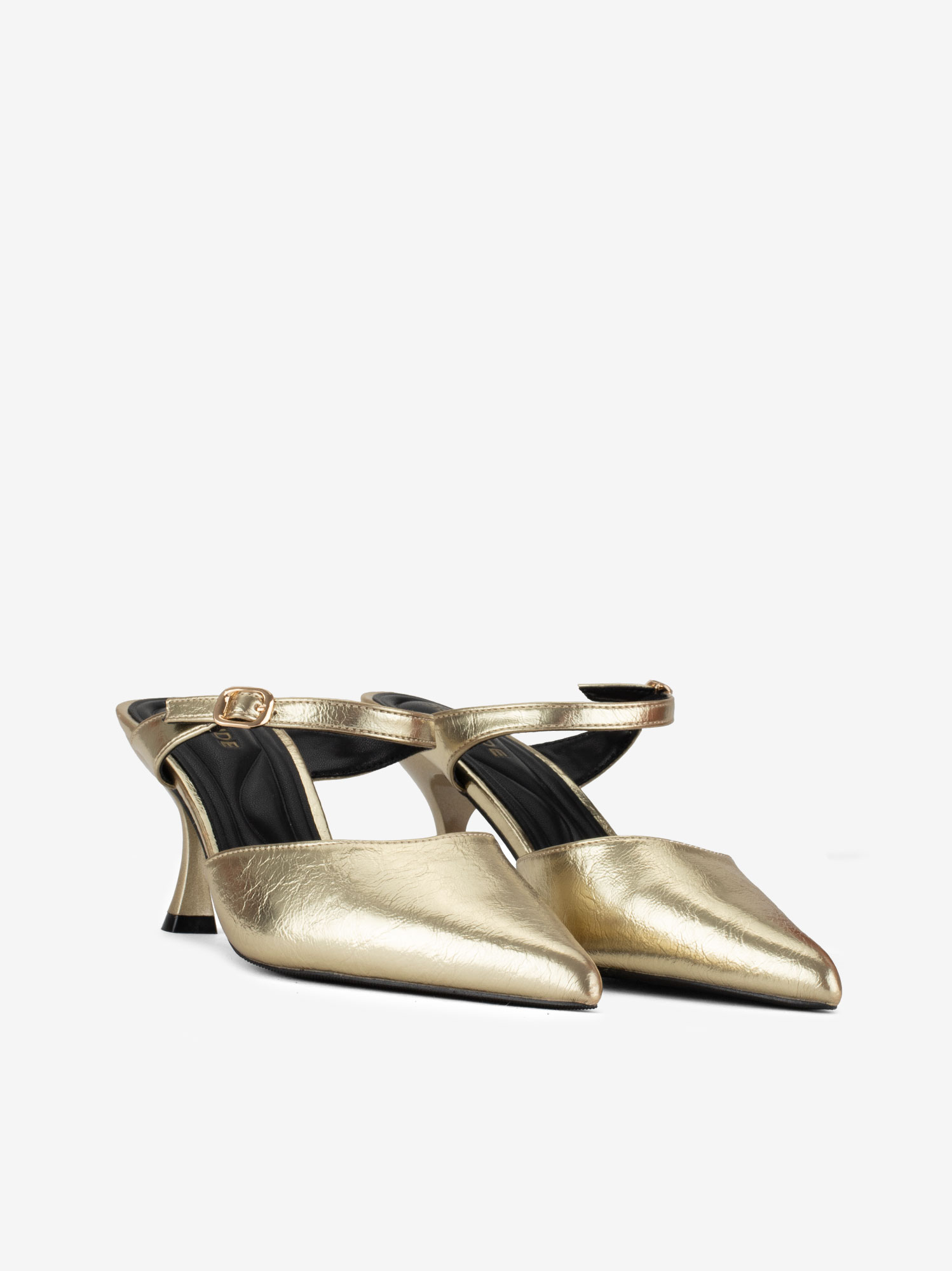 SAPATO PUMP MULE METALIZADO - Image 2