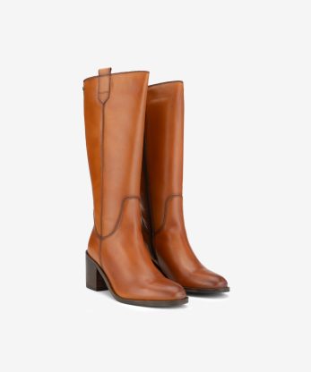 Alternative view of BOTA ALTA KANGAROOS EM PELE