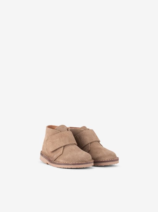 BOTIM DESERT DE VELCRO EM CROUTE CAMURÇA - Image 4