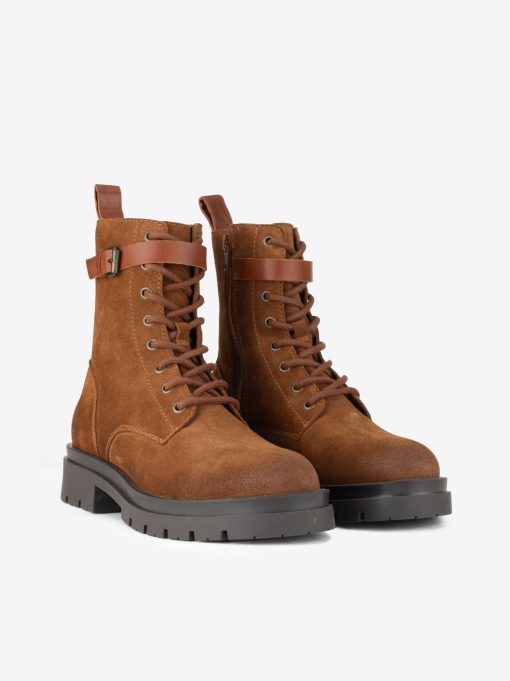 BOTA ESTILO MILITAR EM CROUTE CAMURÇA - Image 2
