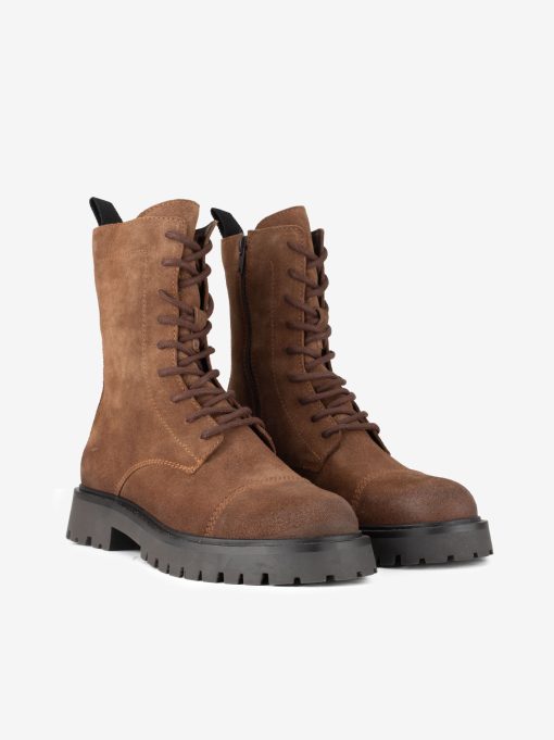 BOTA ESTILO MILITAR EM CROUTE CAMURÇA - Image 2