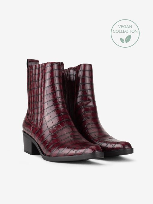 BOTIM DE TACÃO ESTAMPADO CROCO - Image 2