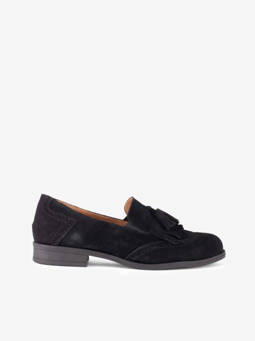 SAPATO LOAFER EM CROUTE CAMURÇA - Image 3