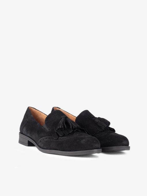 SAPATO LOAFER EM CROUTE CAMURÇA - Image 4