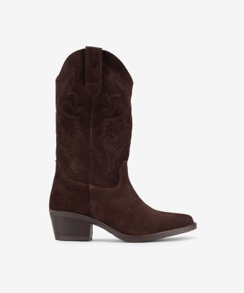BOTA ESTILO TEXANA BORDADA