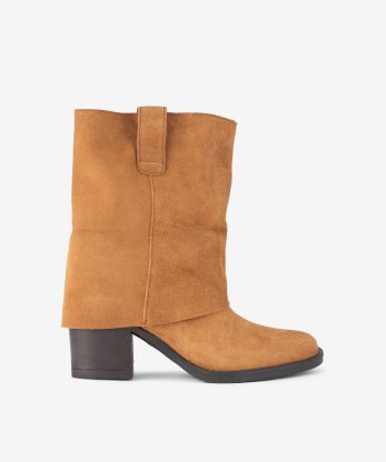BOTA DE TACÃO COM POLAINA