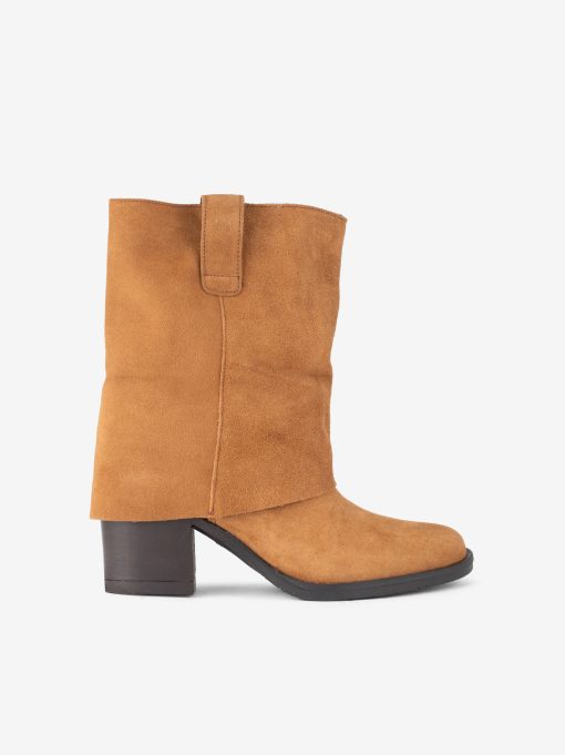 BOTA DE TACÃO COM POLAINA