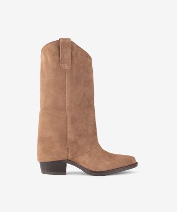 BOTA DE TACÃO COM POLAINA